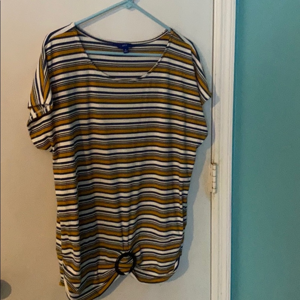 Apt. 9 striped shirt